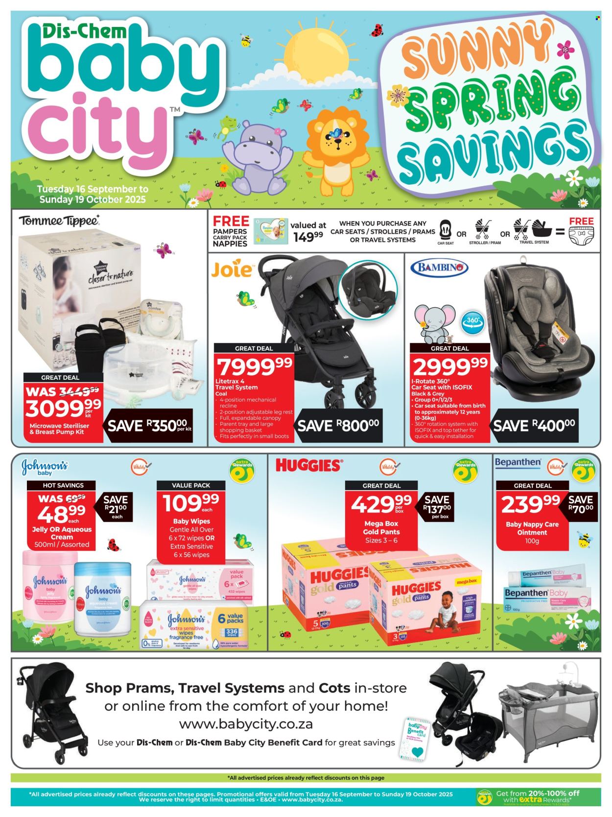 Baby City specials - 16/09/2025 - 19/10/2025. Page 1