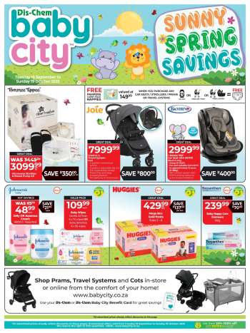 Baby City catalogue  - 16/09/2025 - 19/10/2025.