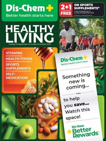 Dis-Chem catalogue  - 16/09/2025 - 19/10/2025.