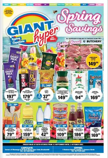 Giant Hyper catalogue  - 15/09/2025 - 05/10/2025.
