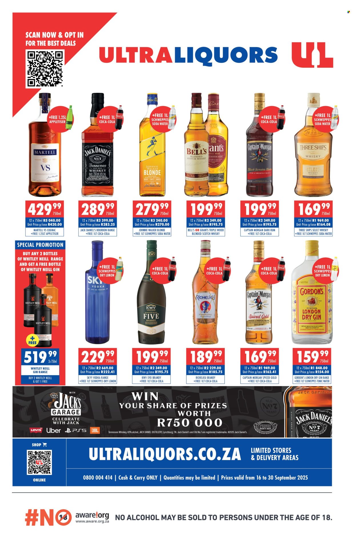 Ultra Liquors specials - 16/09/2025 - 30/09/2025. Page 1