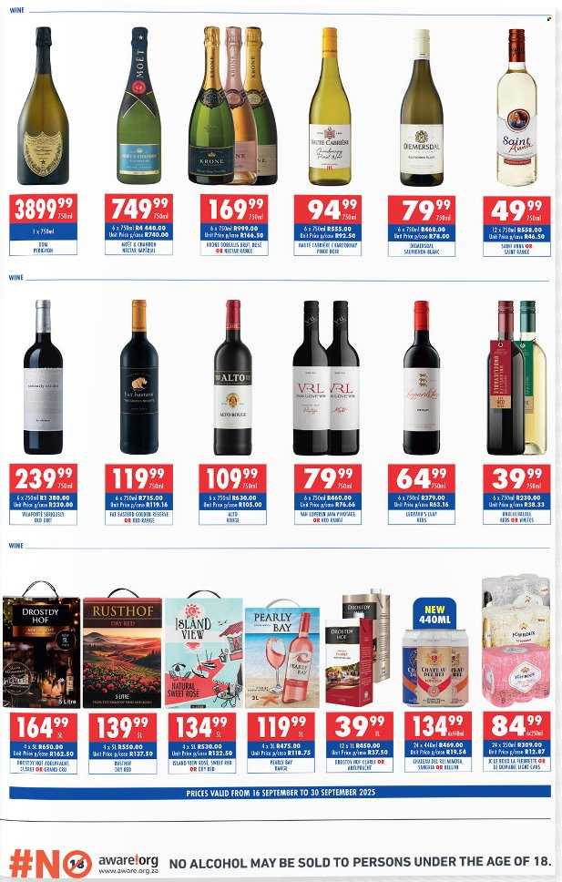 Liberty Liquors specials - 16/09/2025 - 30/09/2025. Page 3