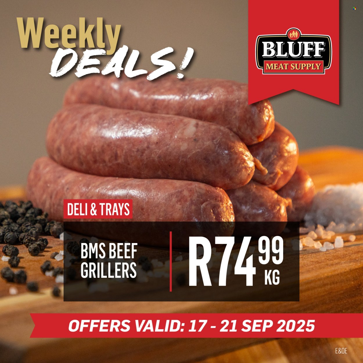 Bluff Meat Supply specials - 17/09/2025 - 21/09/2025. Page 5
