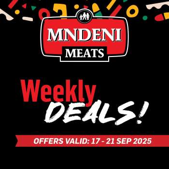 Mndeni Meats catalogue  - 17/09/2025 - 21/09/2025.