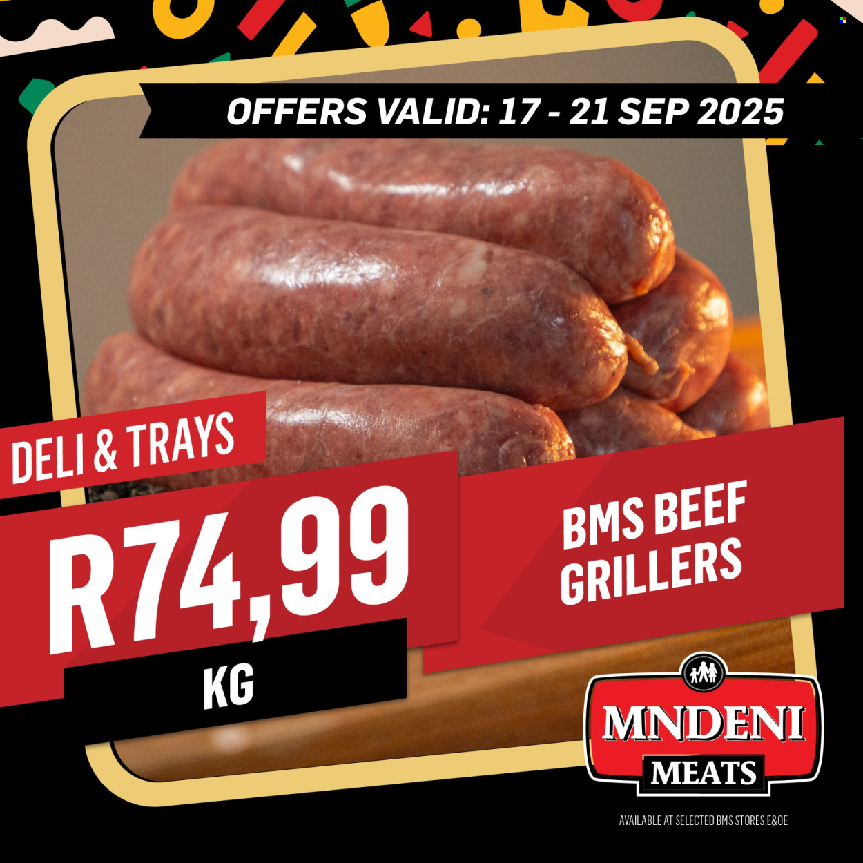 Mndeni Meats specials - 17/09/2025 - 21/09/2025. Page 5