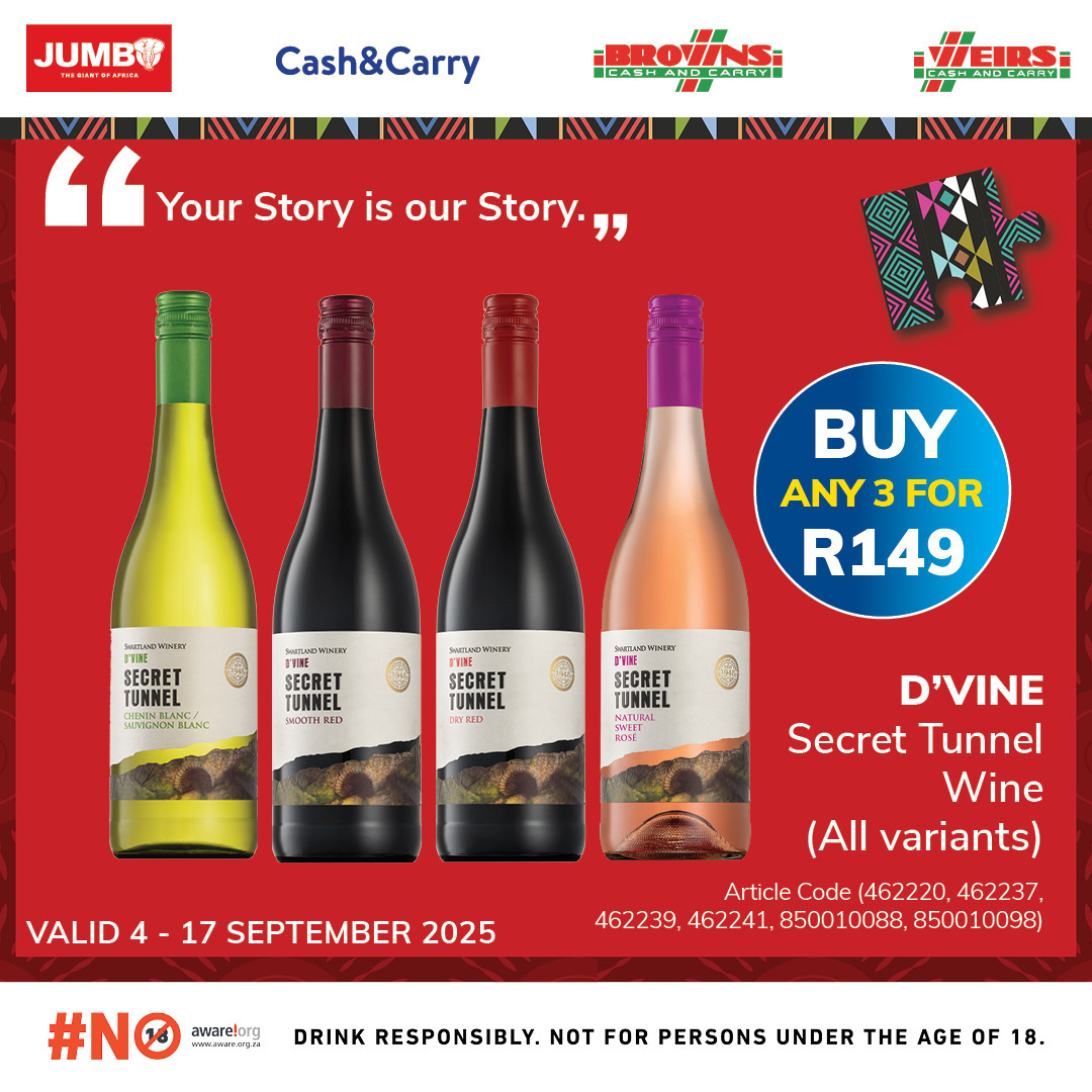 Jumbo Cash & Carry specials - 04/09/2025 - 17/09/2025. Page 3