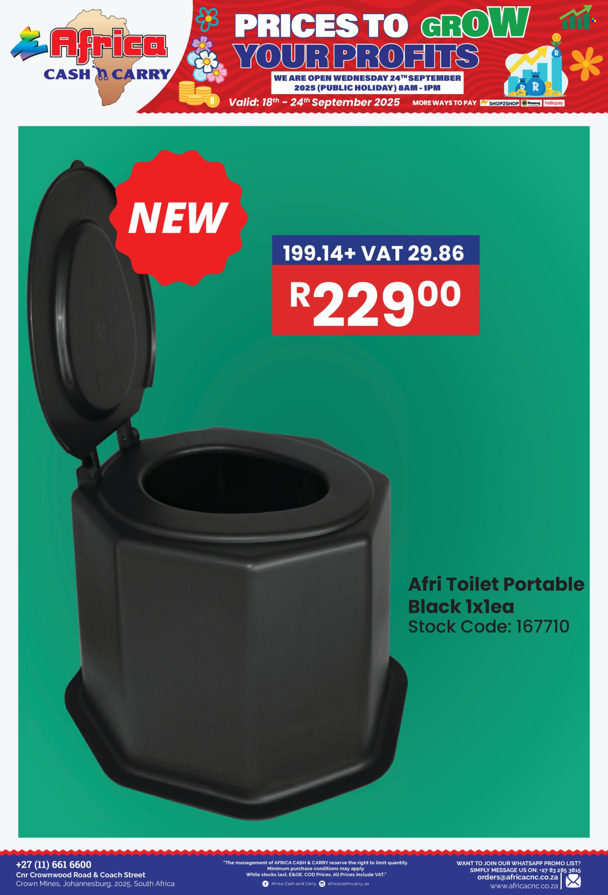 Africa Cash & Carry specials - 18/09/2025 - 24/09/2025. Page 19