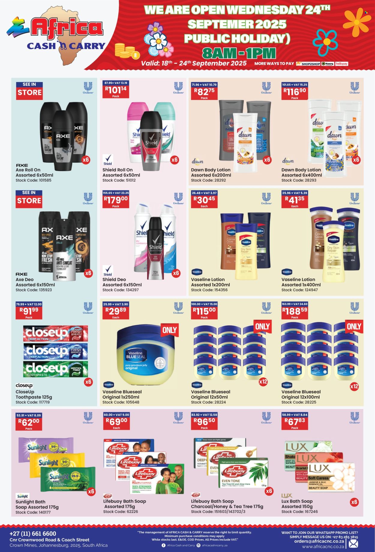 Africa Cash & Carry specials - 18/09/2025 - 24/09/2025. Page 38