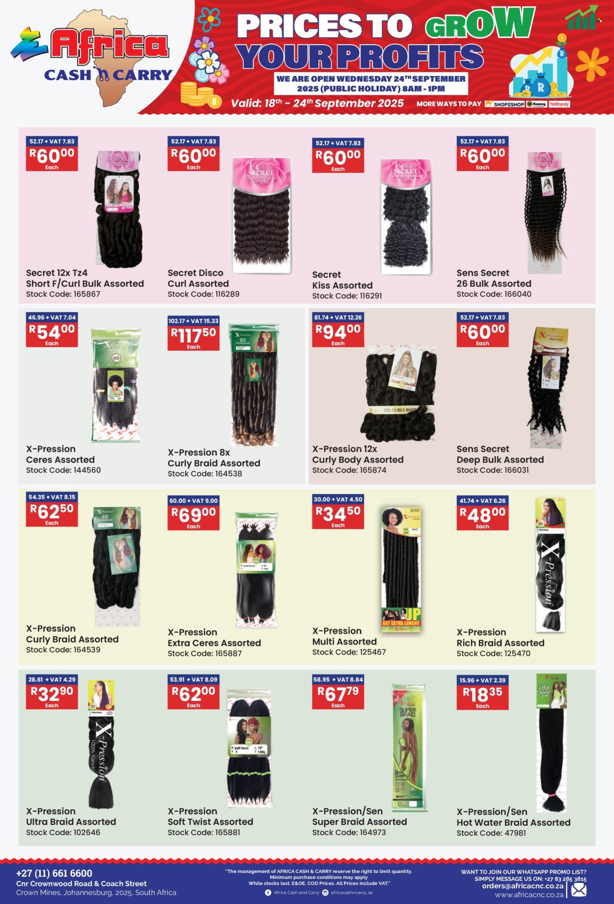 Africa Cash & Carry specials - 18/09/2025 - 24/09/2025. Page 41