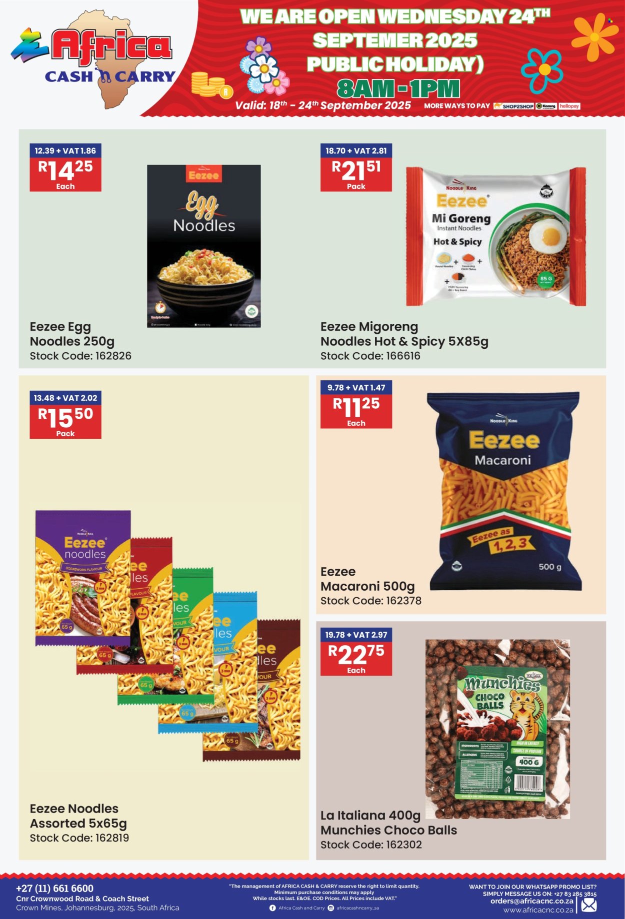 Africa Cash & Carry specials - 18/09/2025 - 24/09/2025. Page 42