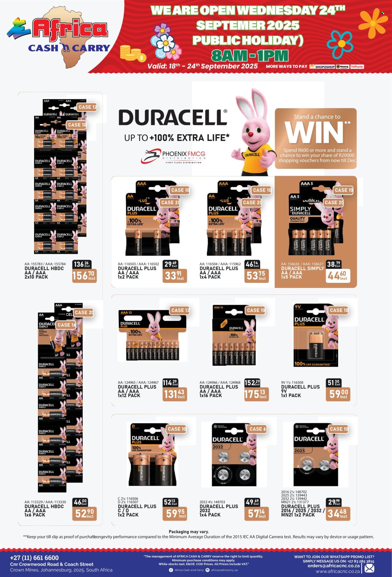Africa Cash & Carry specials - 18/09/2025 - 24/09/2025. Page 50