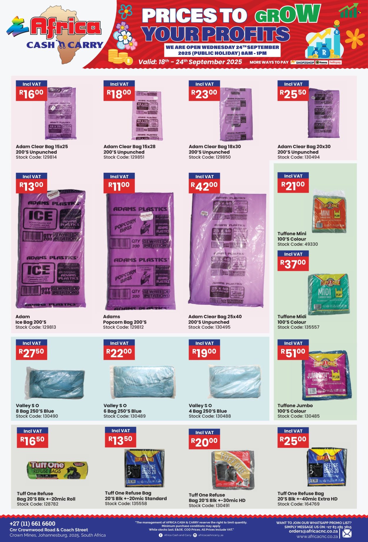Africa Cash & Carry specials - 18/09/2025 - 24/09/2025. Page 52