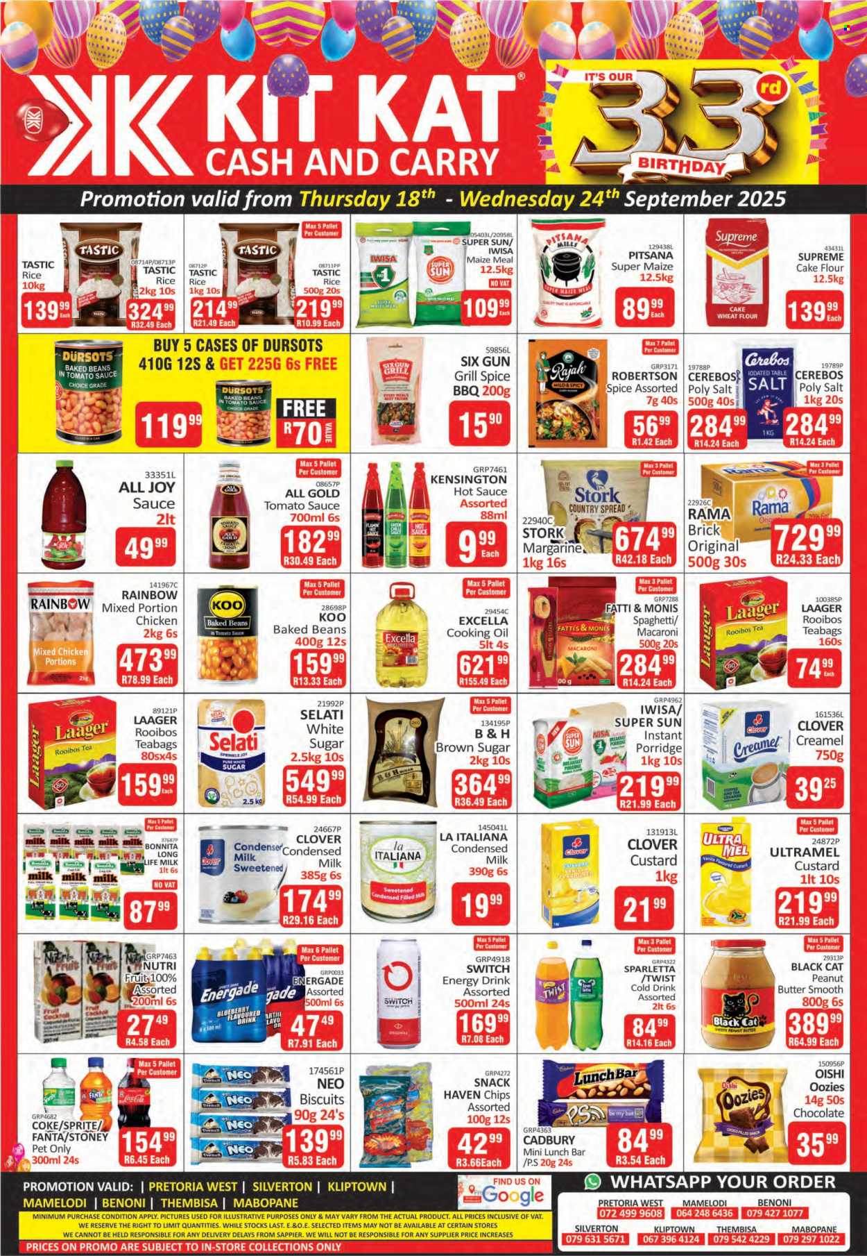 Kit Kat Cash & Carry specials - 18/09/2025 - 24/09/2025. Page 1