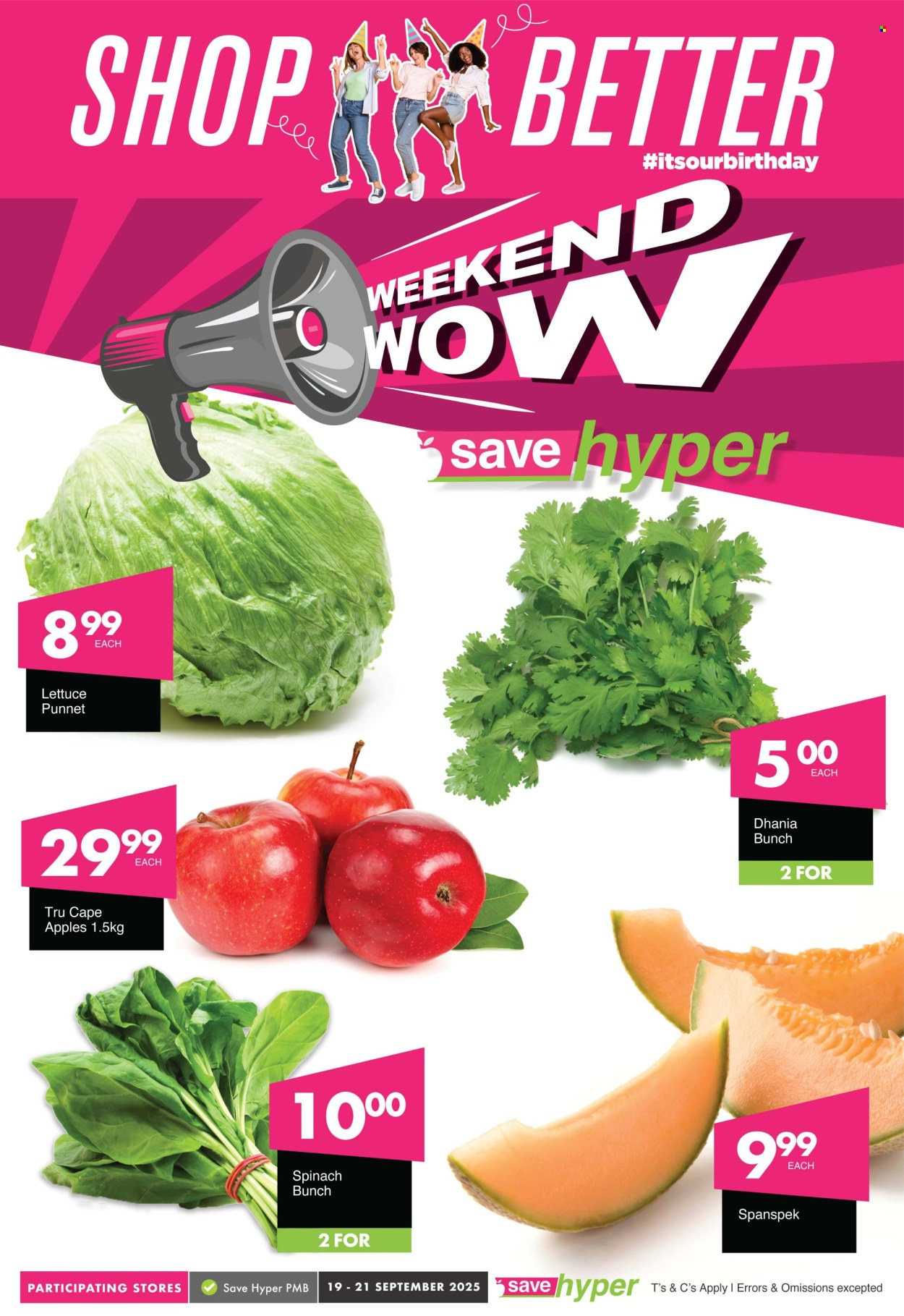 Save hyper specials - 19/09/2025 - 21/09/2025. Page 1