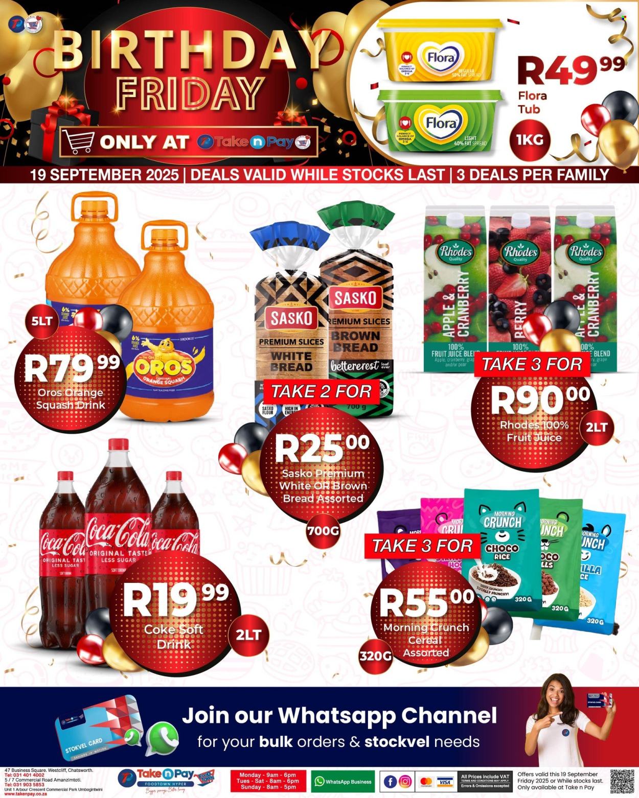 Take n Pay specials - 19/09/2025 - 19/09/2025. Page 1