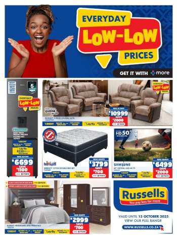 Russells catalogue  - 19/09/2025 - 15/10/2025.