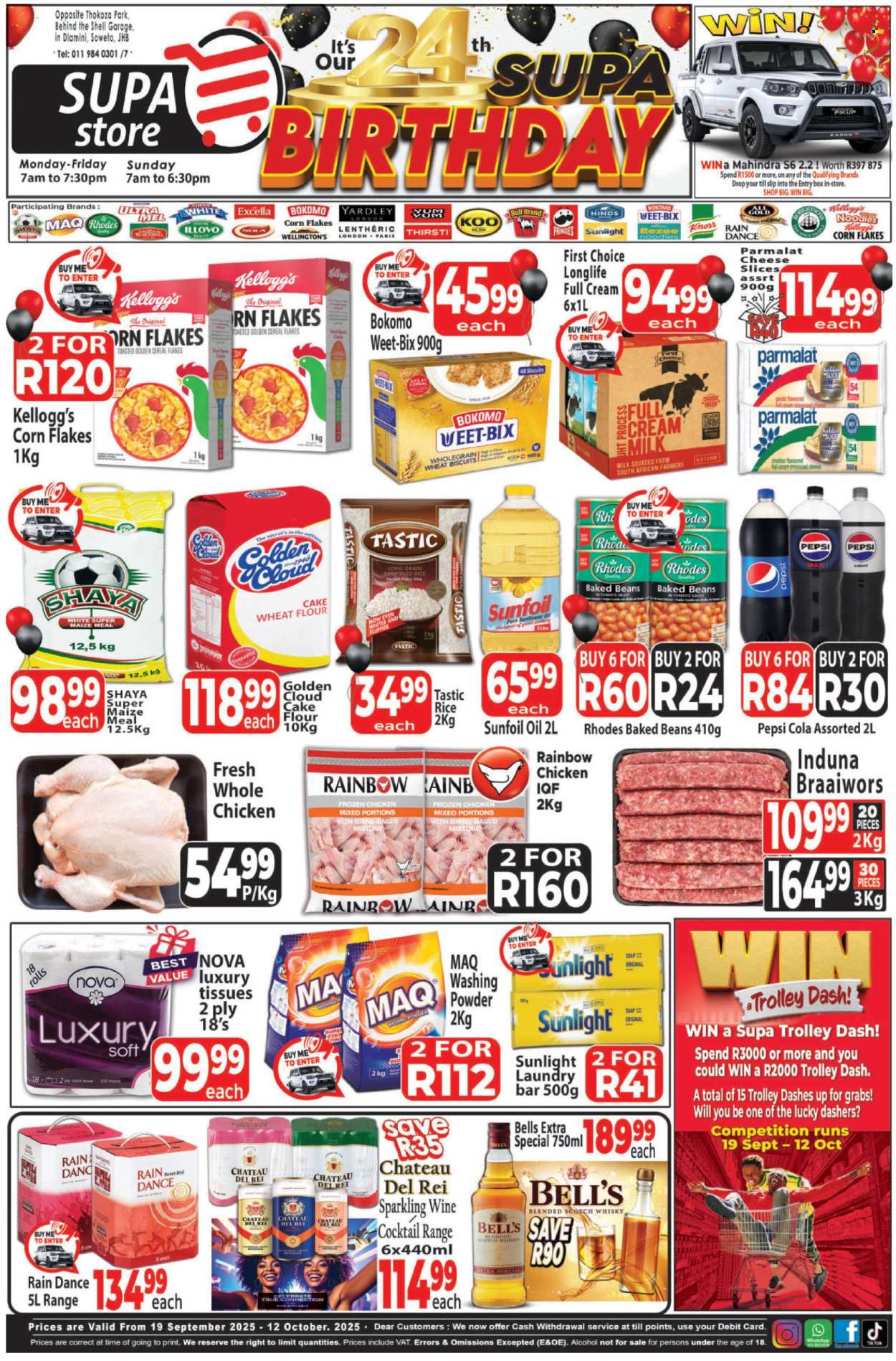 Supa Store specials - 19/09/2025 - 12/10/2025. Page 1