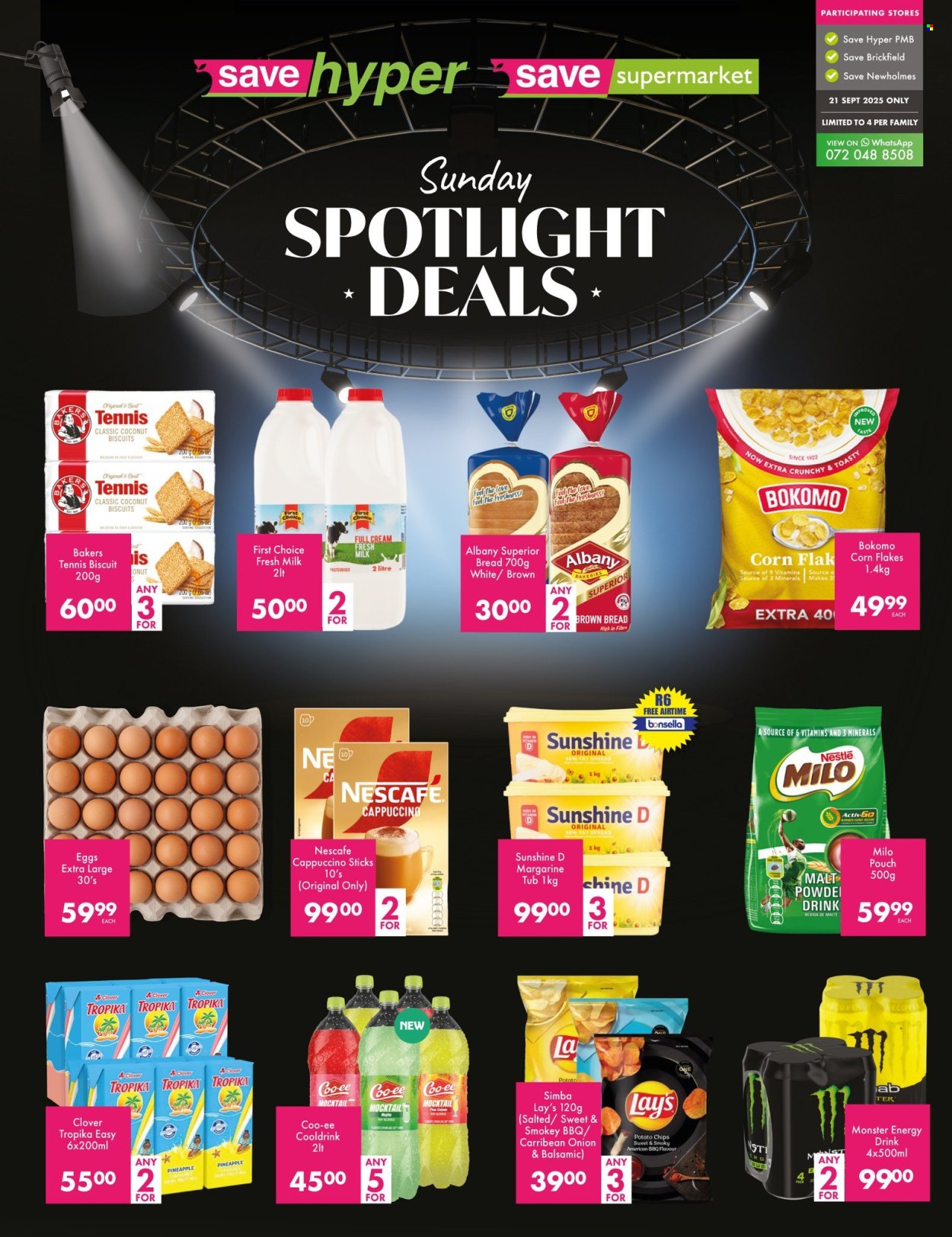 Save specials - 21/09/2025 - 21/09/2025. Page 1