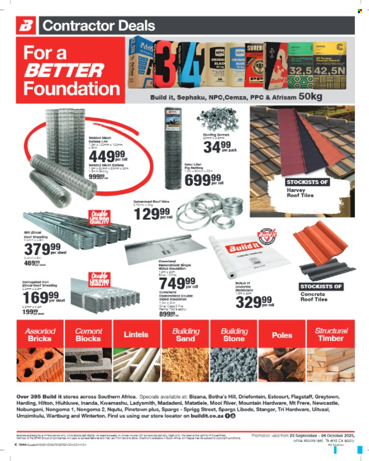 Build It specials - 23/09/2025 - 04/10/2025. Page 7