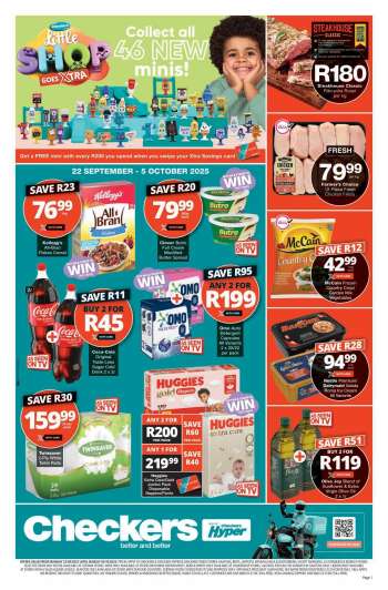 Checkers catalogue  - 22/09/2025 - 05/10/2025.