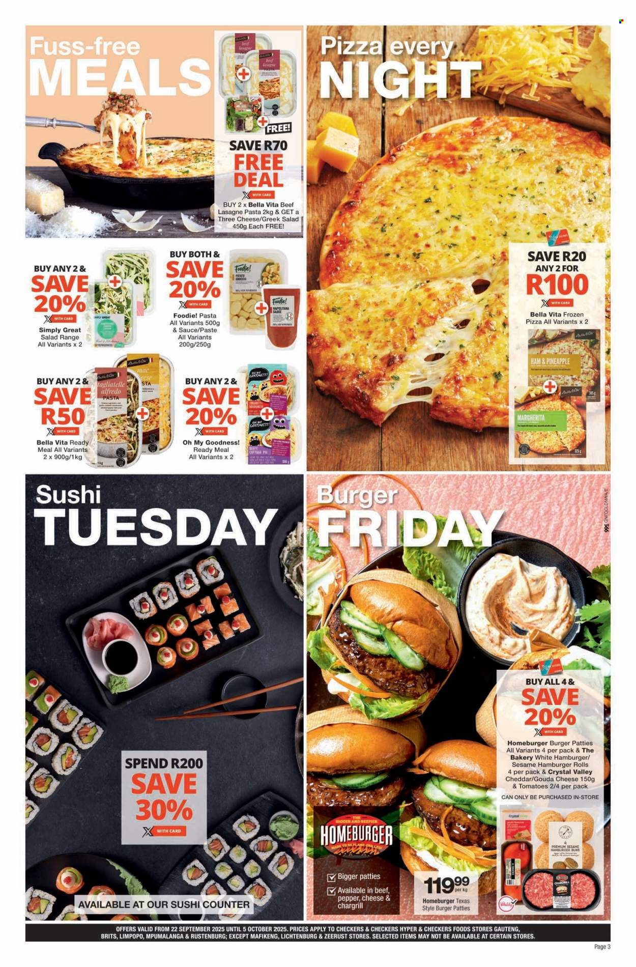 Checkers specials - 22/09/2025 - 05/10/2025. Page 3