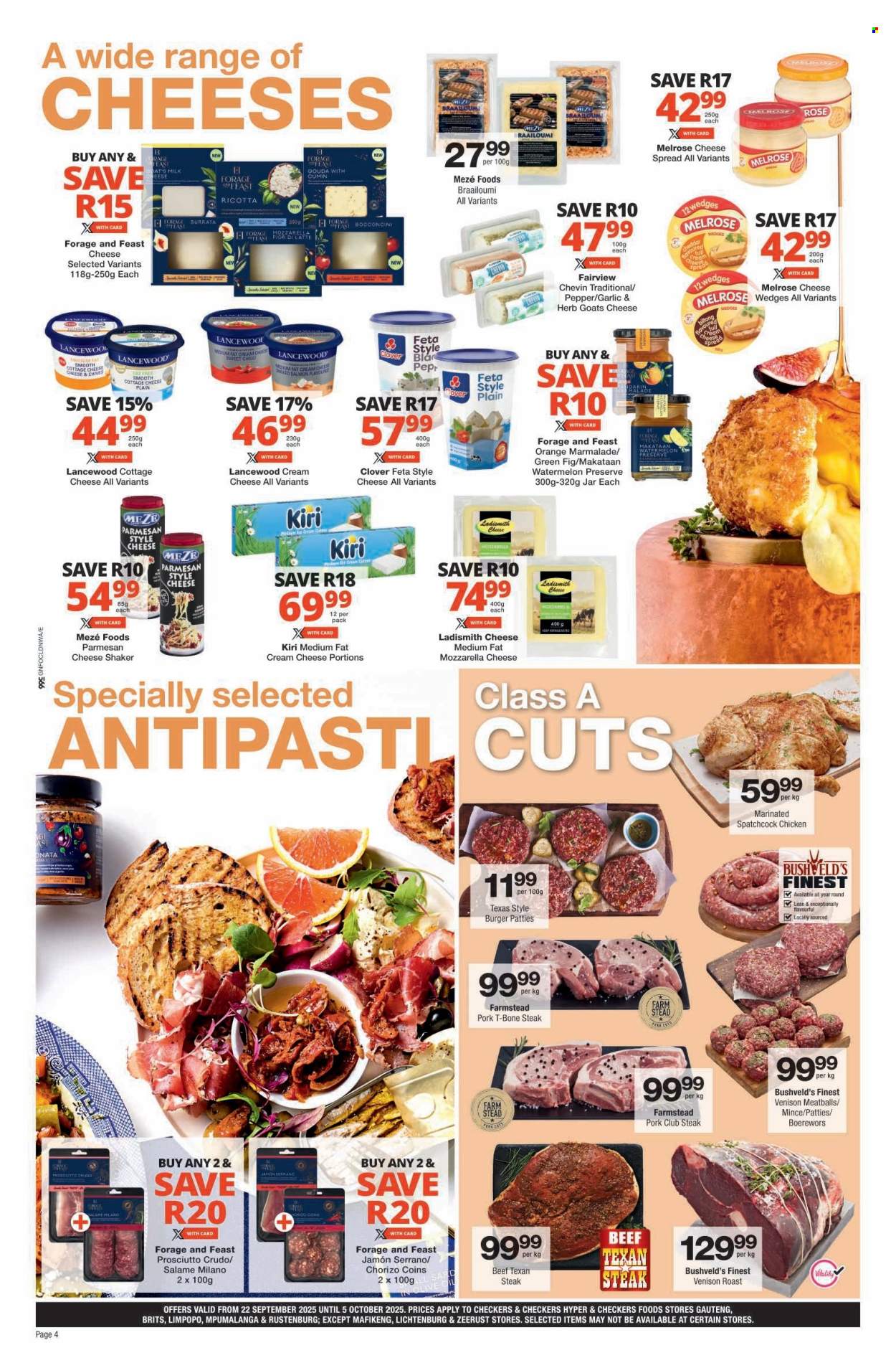 Checkers specials - 22/09/2025 - 05/10/2025. Page 4