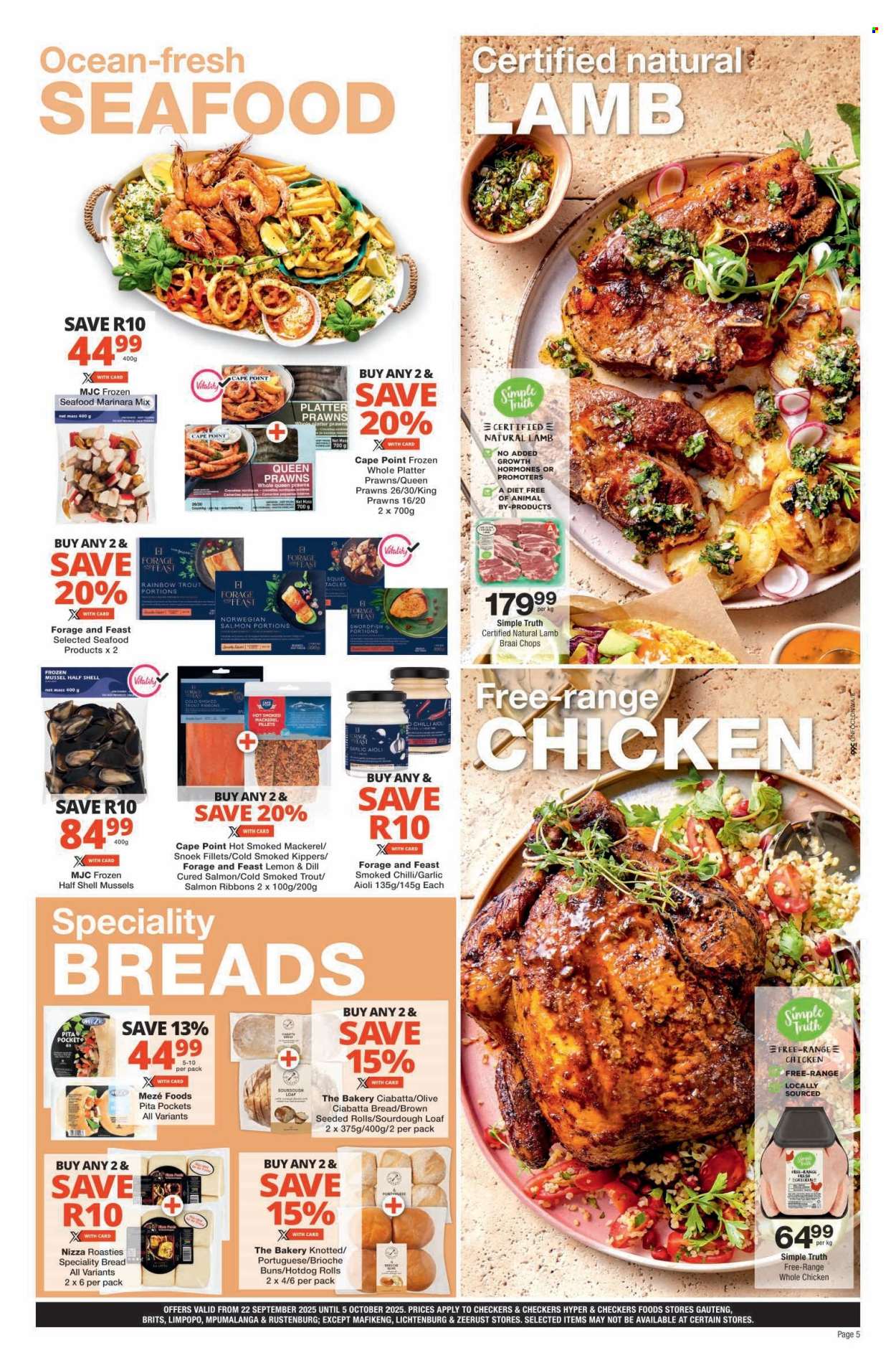 Checkers specials - 22/09/2025 - 05/10/2025. Page 5
