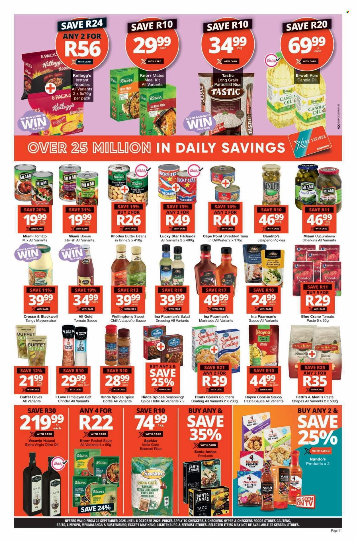 Checkers specials - 22/09/2025 - 05/10/2025. Page 11