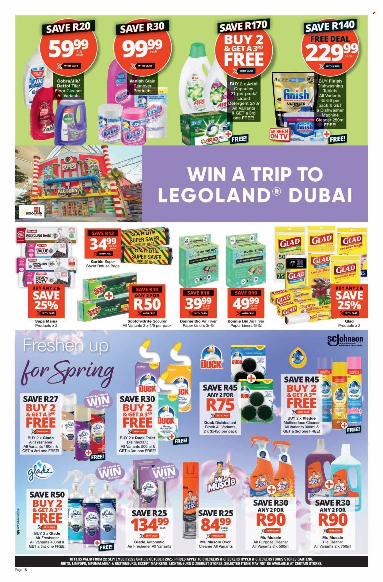 Checkers specials - 22/09/2025 - 05/10/2025. Page 16
