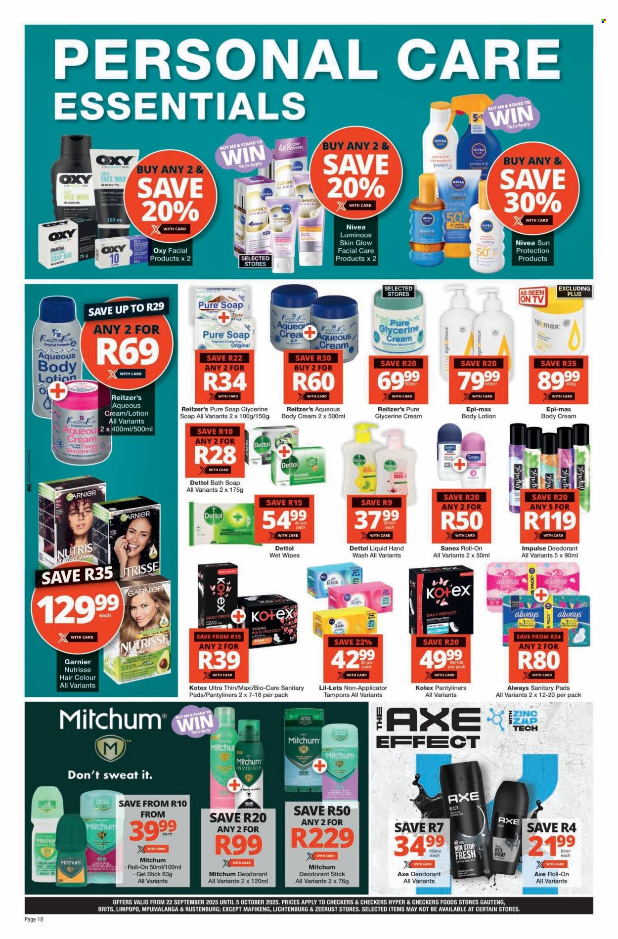 Checkers specials - 22/09/2025 - 05/10/2025. Page 18