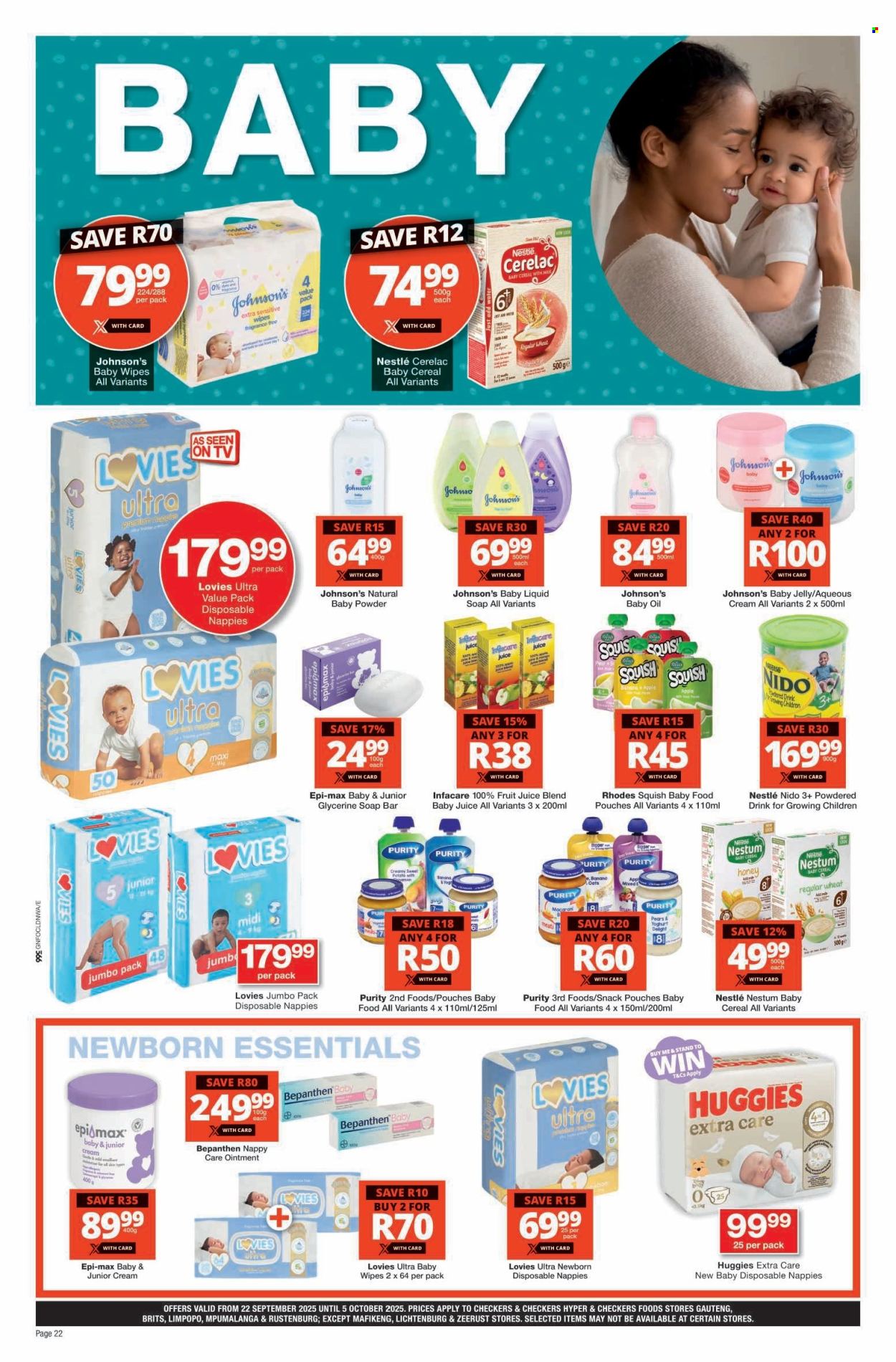 Checkers specials - 22/09/2025 - 05/10/2025. Page 22
