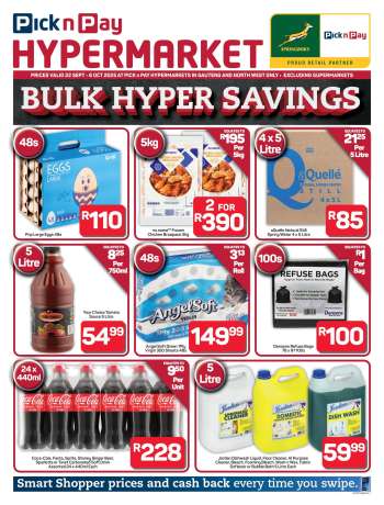 Pick n Pay Hypermarket catalogue  - 22/09/2025 - 06/10/2025.