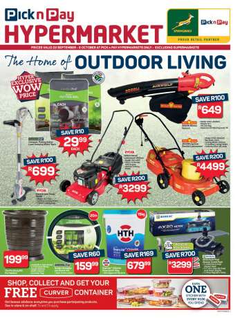 Pick n Pay Hypermarket catalogue  - 22/09/2025 - 06/10/2025.