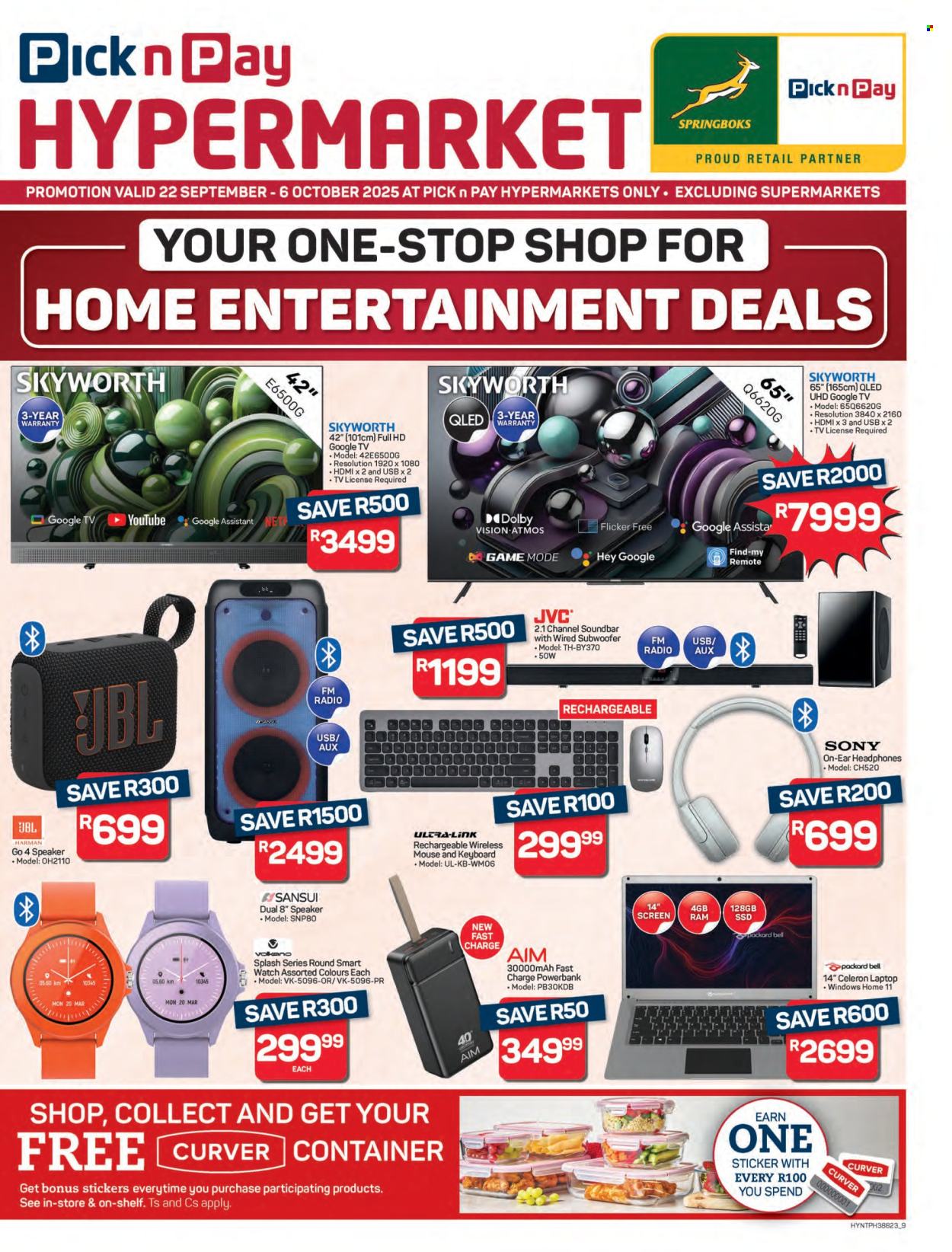 Pick n Pay Hypermarket specials - 22/09/2025 - 06/10/2025. Page 9