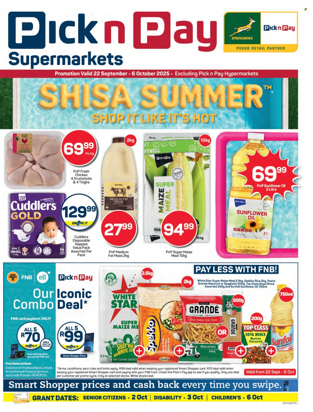 Pick n Pay Supermarket specials - 22/09/2025 - 06/10/2025. Page 1
