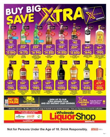 Shoprite catalogue  - 22/09/2025 - 05/10/2025.