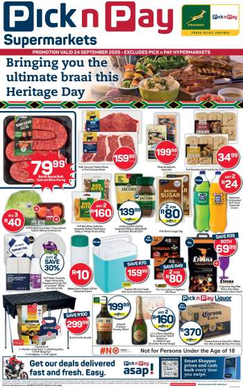 Pick n Pay Supermarket catalogue  - 24/09/2025 - 24/09/2025.