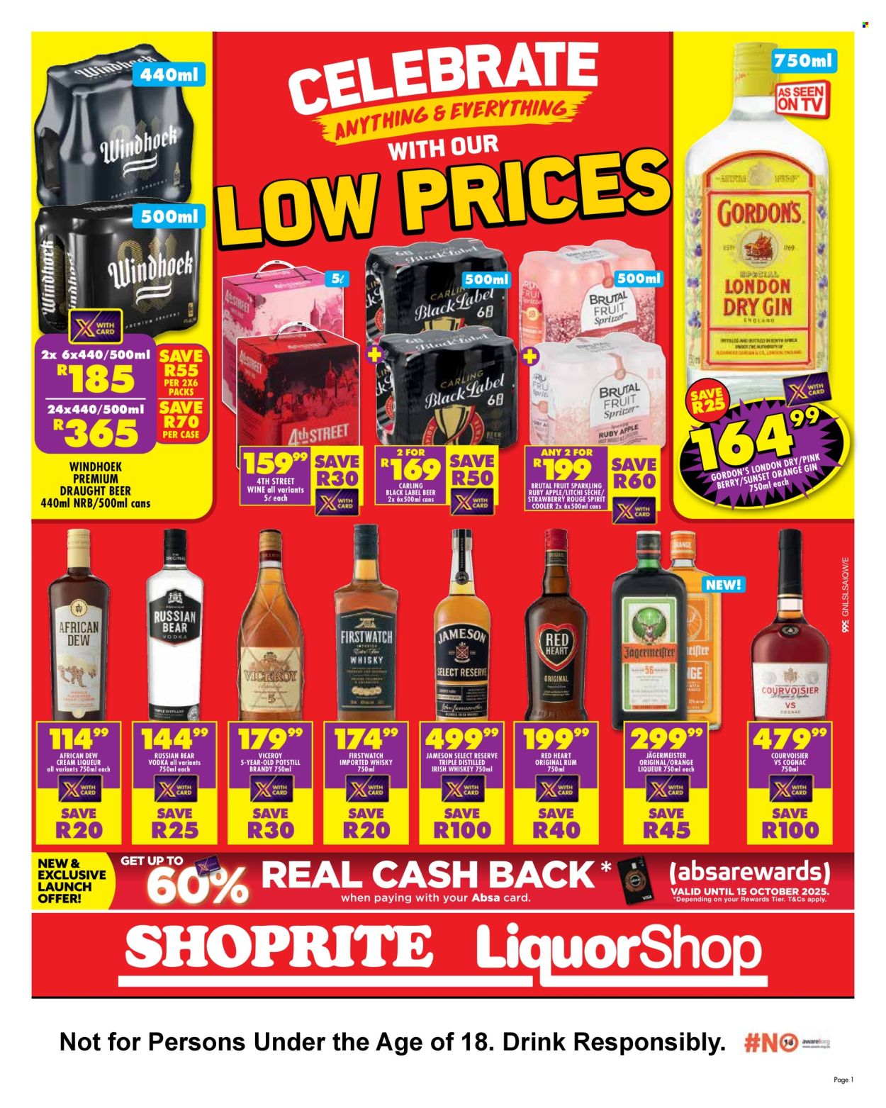 Shoprite specials - 23/09/2025 - 08/10/2025. Page 1