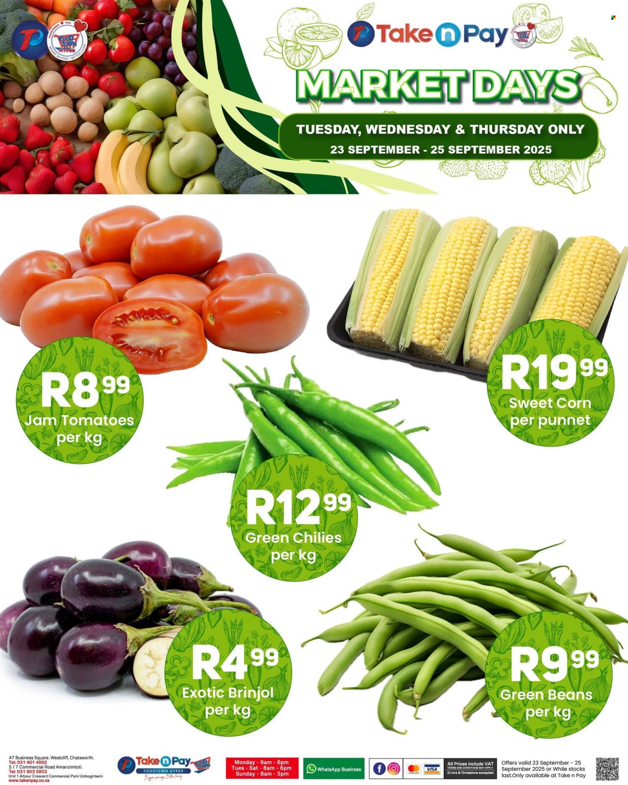 Take n Pay specials - 23/09/2025 - 25/09/2025. Page 1