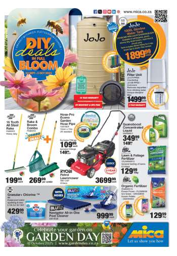 Mica catalogue  - 23/09/2025 - 05/10/2025.