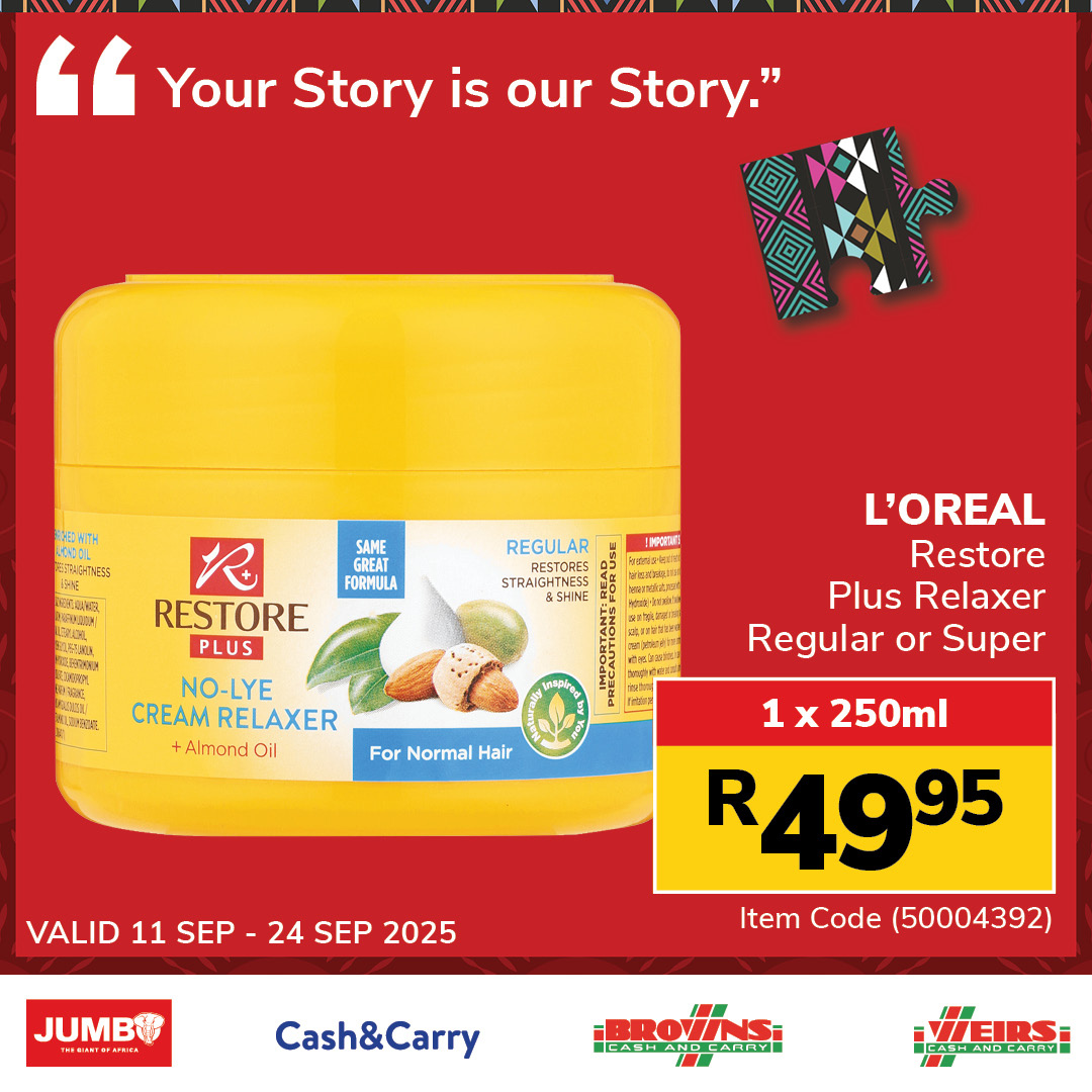Jumbo Cash & Carry specials - 11/09/2025 - 24/09/2025. Page 1