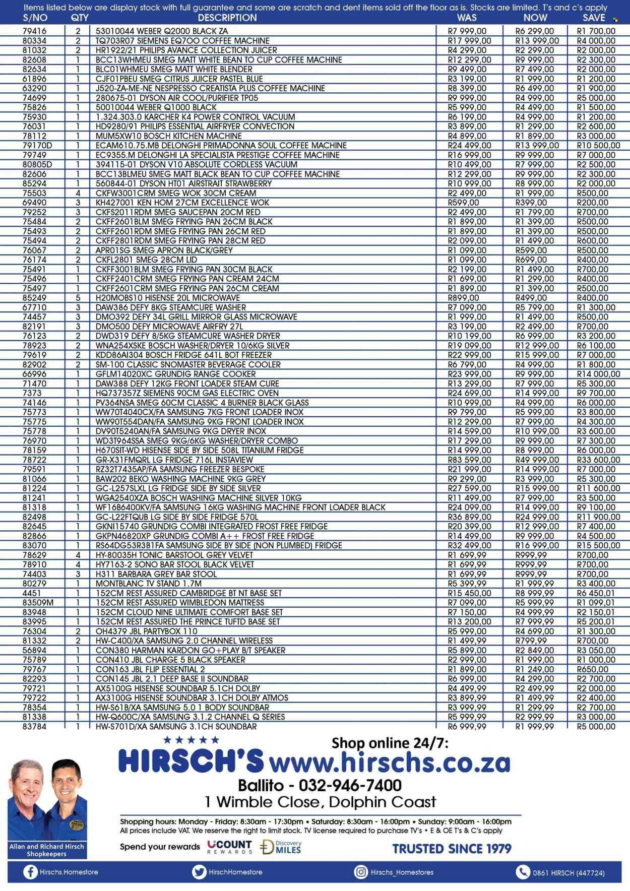 Hirsch's specials - 24/09/2025 - 30/09/2025. Page 2