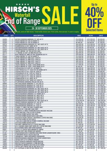 Hirsch's catalogue  - 24/09/2025 - 30/09/2025.
