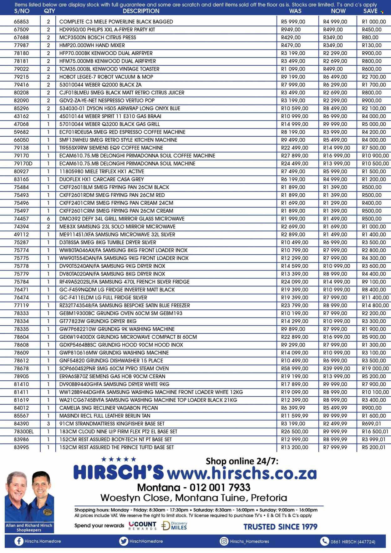 Hirsch's specials - 24/09/2025 - 30/09/2025. Page 2