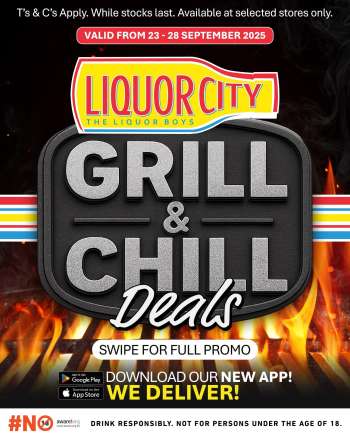 Liquor City catalogue  - 23/09/2025 - 28/09/2025.