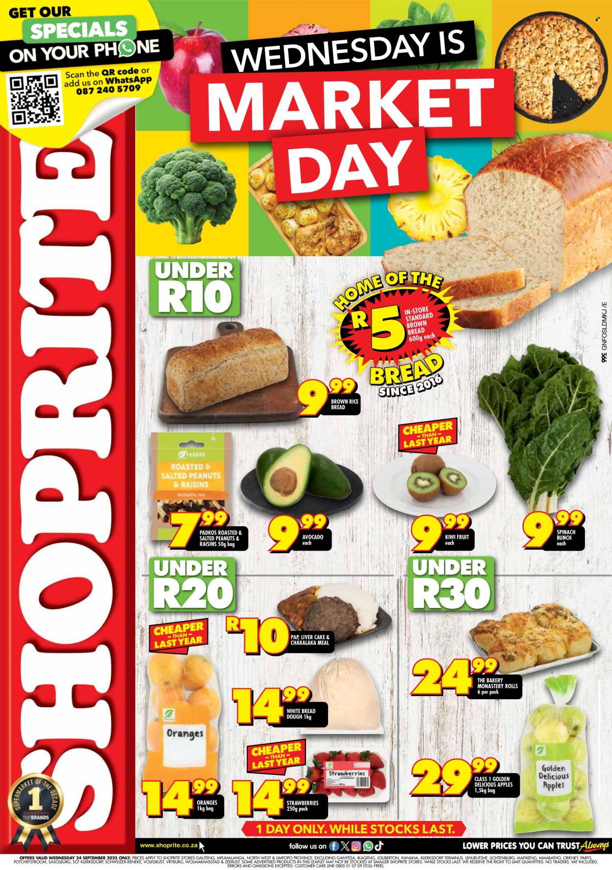 Shoprite specials - 24/09/2025 - 24/09/2025. Page 1