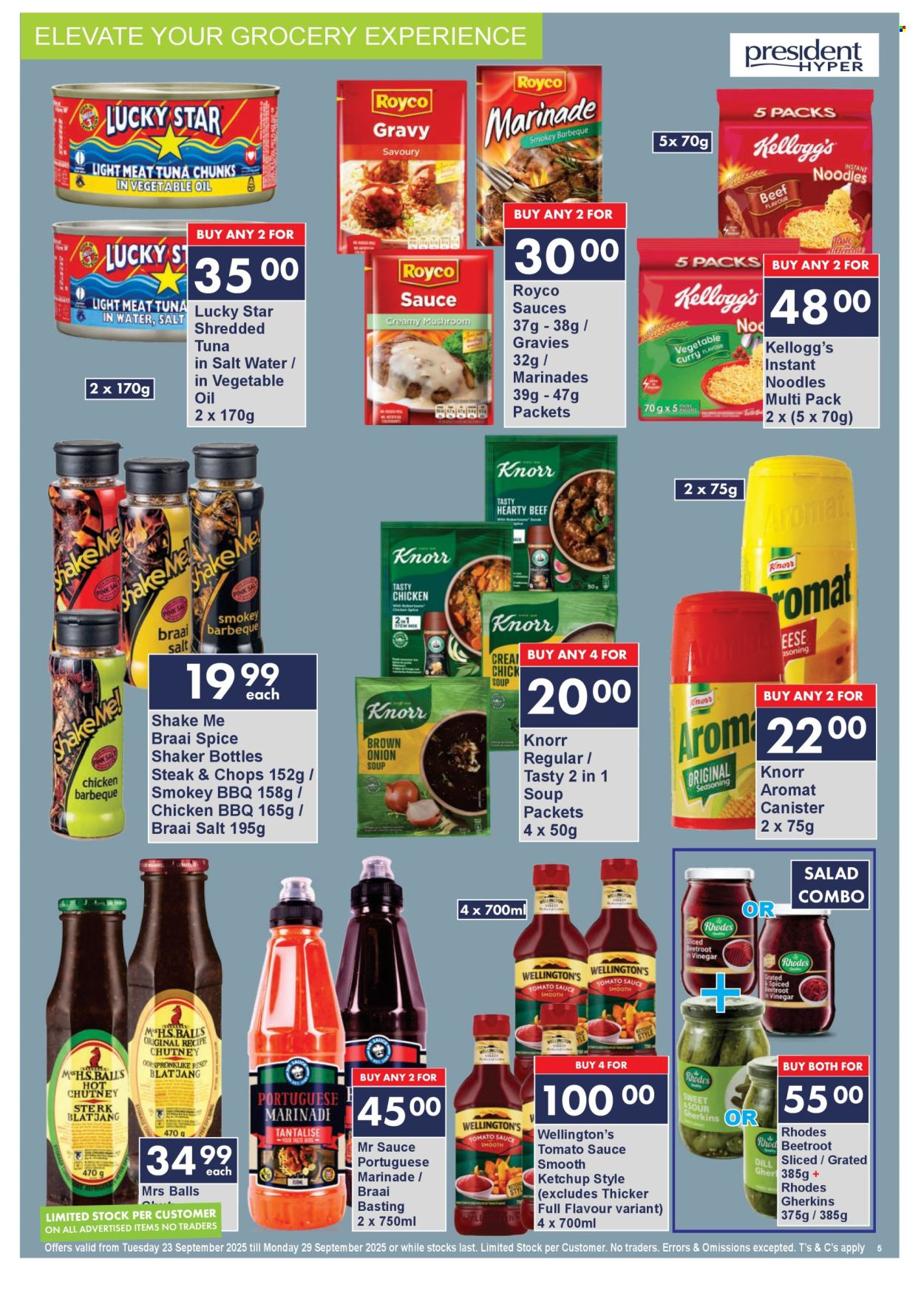 President Hyper specials - 23/09/2025 - 29/09/2025. Page 5