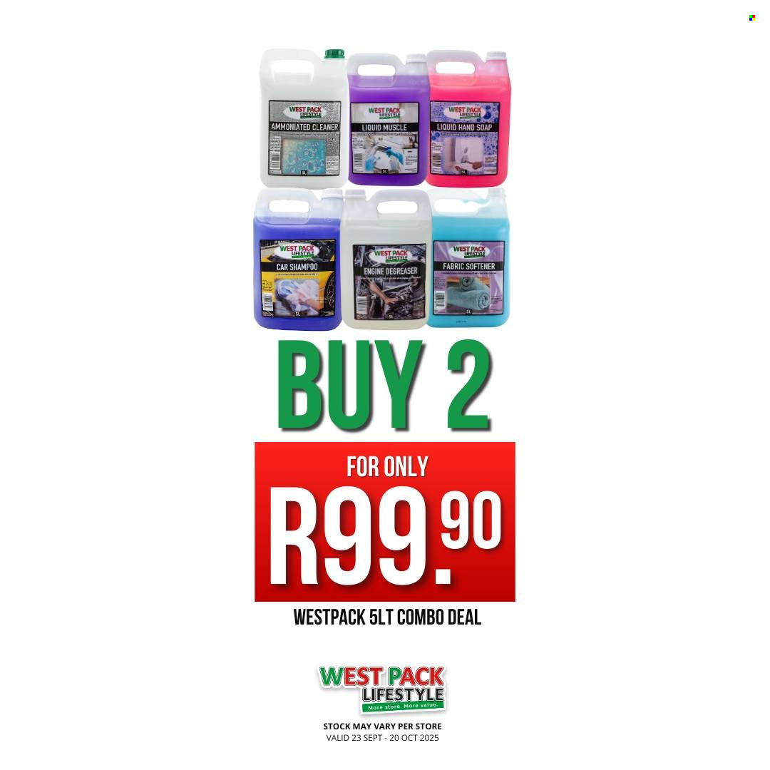 West Pack Lifestyle specials - 23/09/2025 - 20/10/2025. Page 2