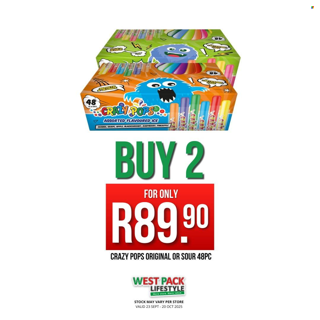 West Pack Lifestyle specials - 23/09/2025 - 20/10/2025. Page 9
