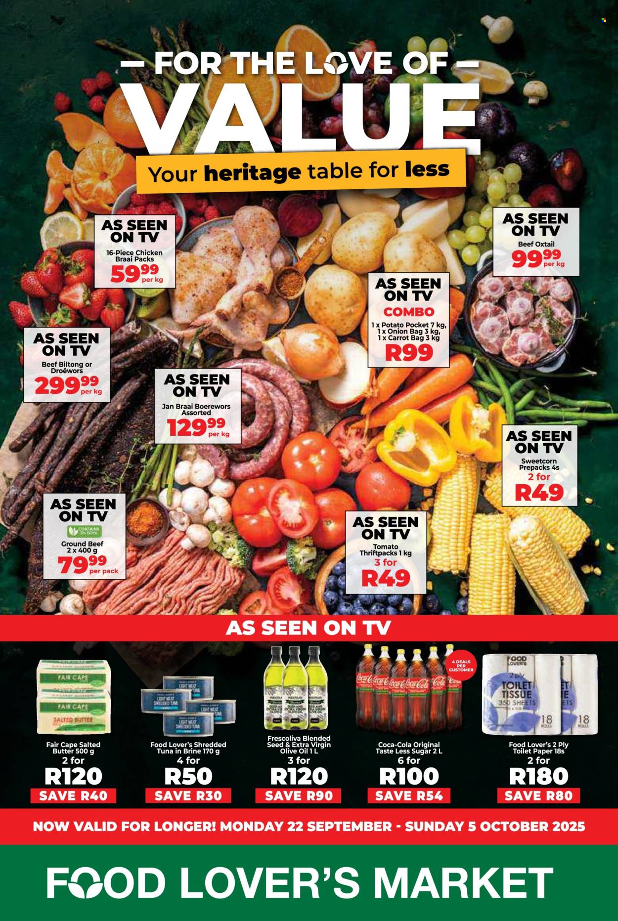 Food Lover's Market specials - 22/09/2025 - 05/10/2025. Page 1